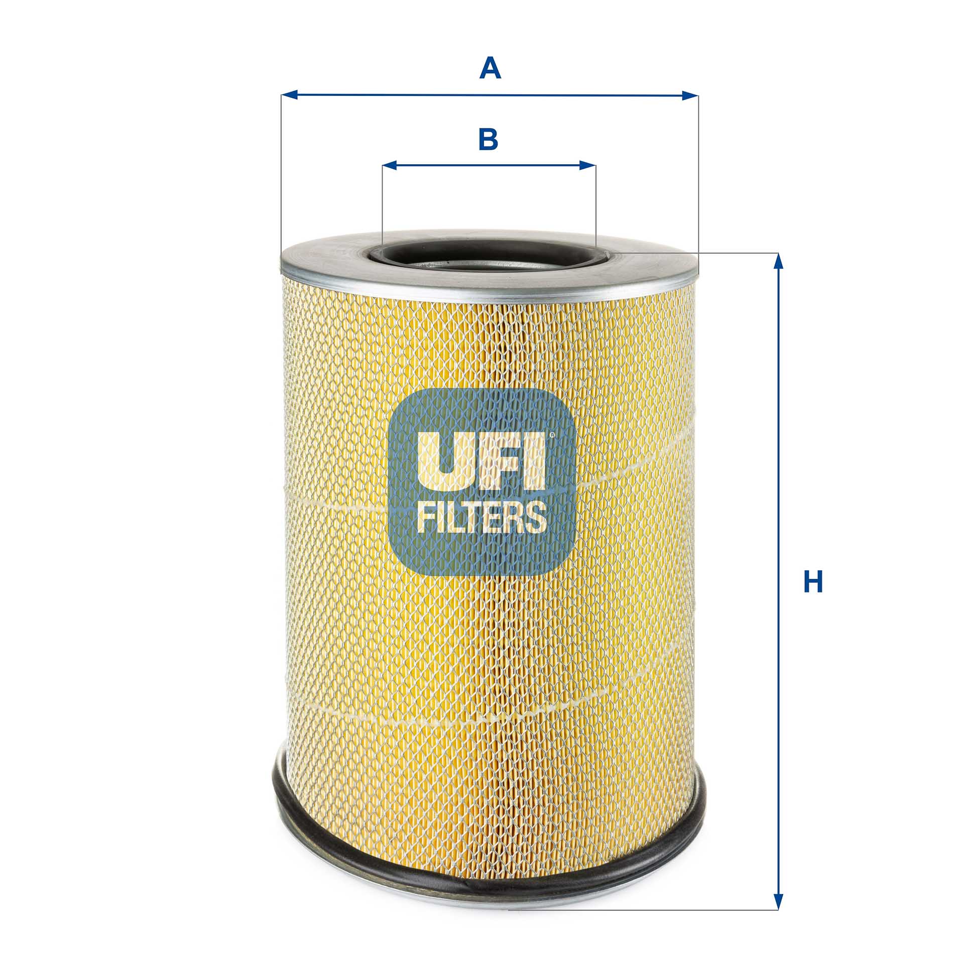 Filtre à Air UFI Multitube 27.TUB.01 - Double Tube Pour Fiat 500 Et 500C - Haute Performance Et Filtration Optimale