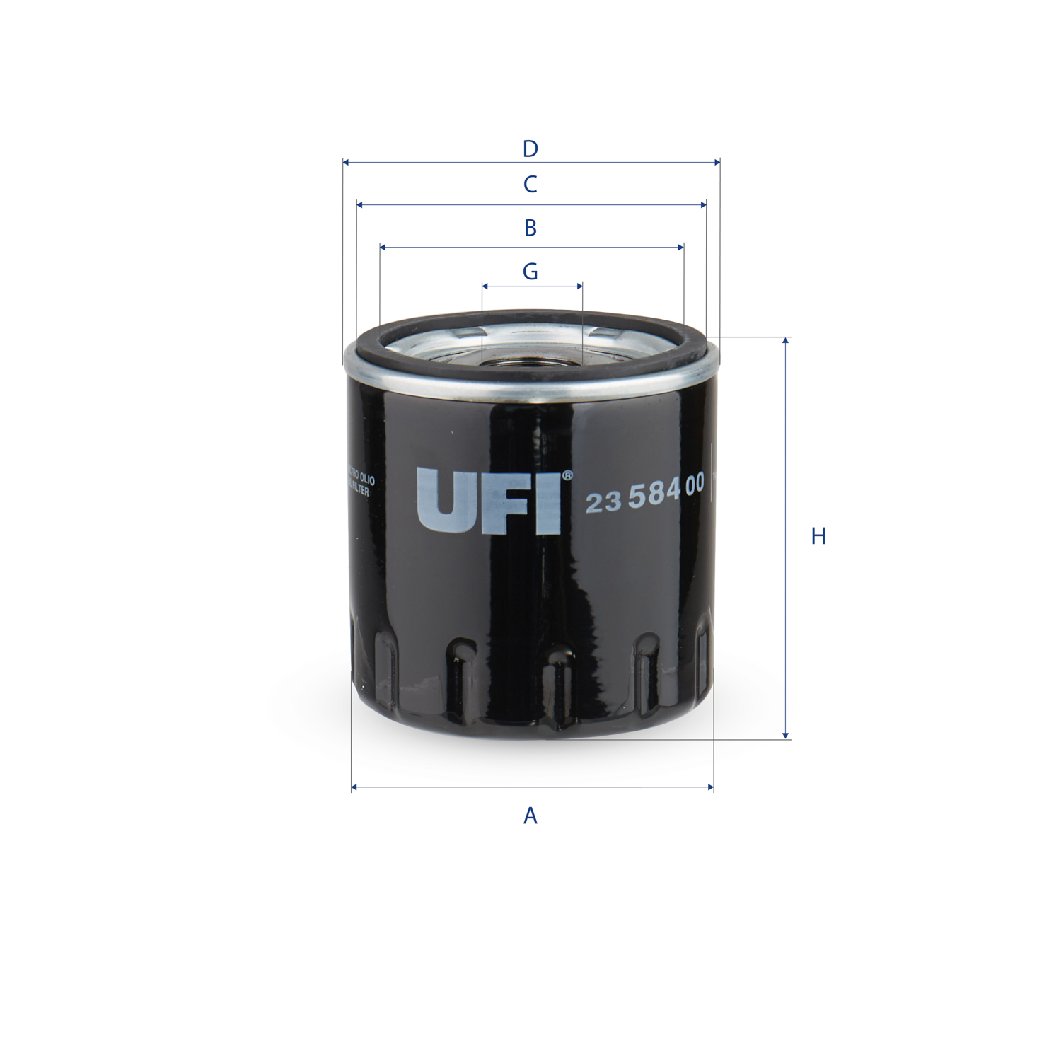 Produktbild von UFI Ölfilter 23.248.00 | KFZ STEMI