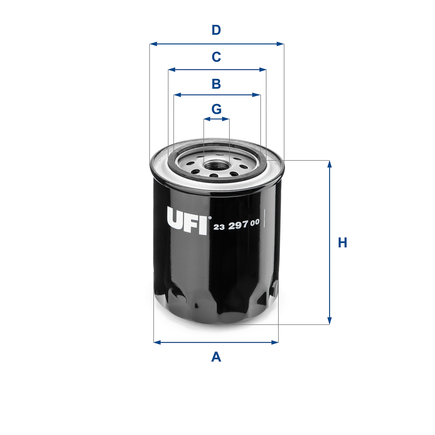 Filtro de óleo UFI Filters 23.615.00 ao melhor preço