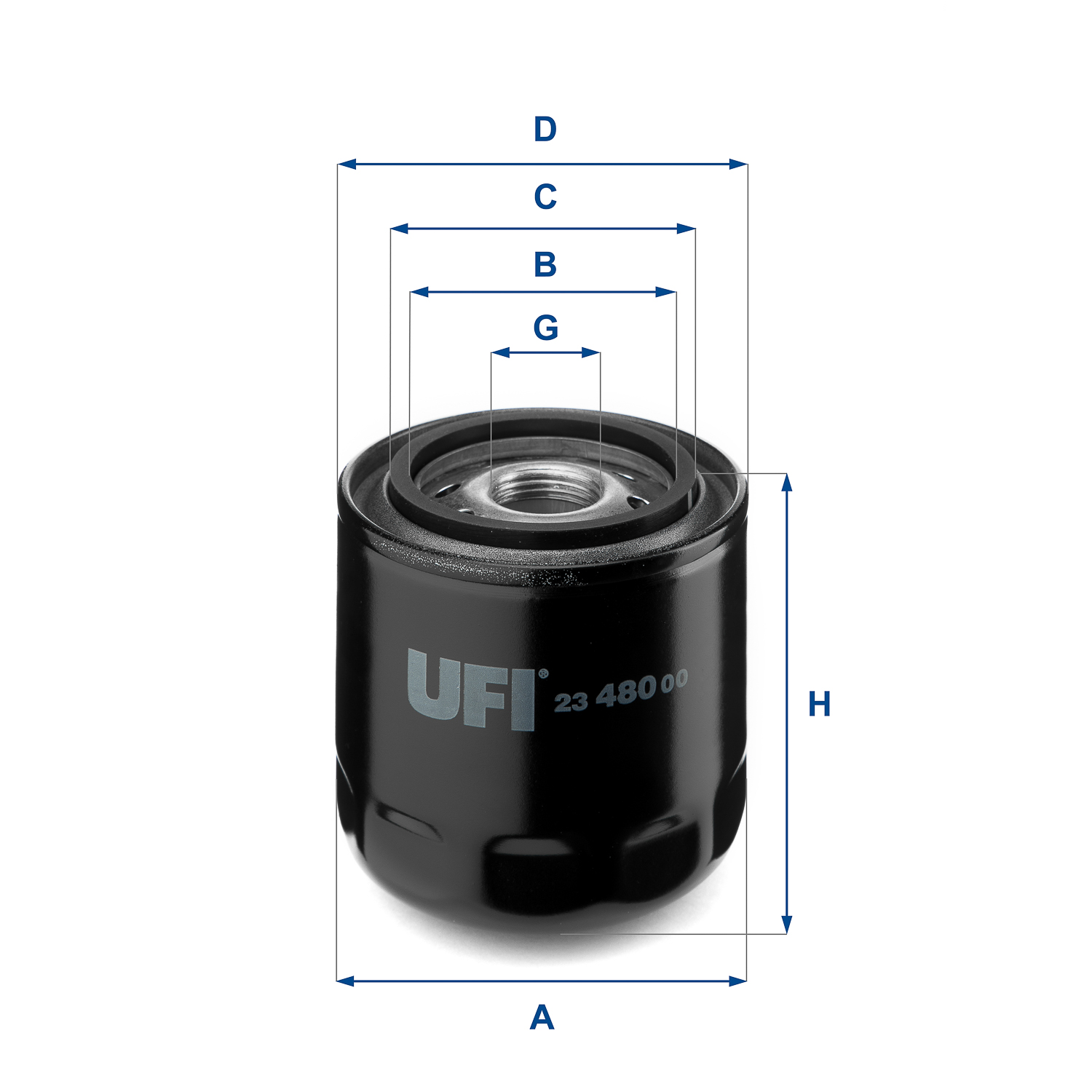UFI FILTERS Ölfilter 23.129.02 - Hochleistungsfilter Für Moderne Motoren