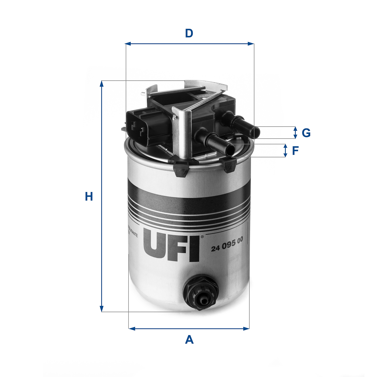 UFI Filters DIESEL FILTER 24.095.00