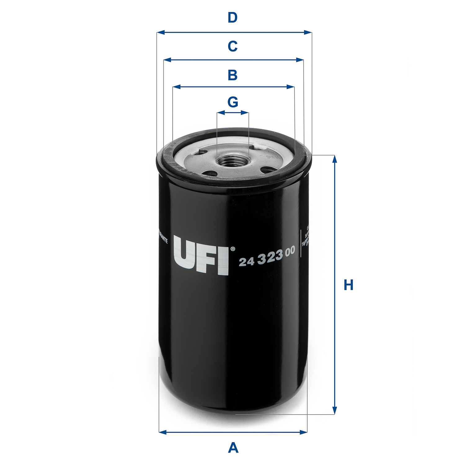 Kraftstofffilter UFI 24.114.00 für RENAULT TWINGO II (CN0