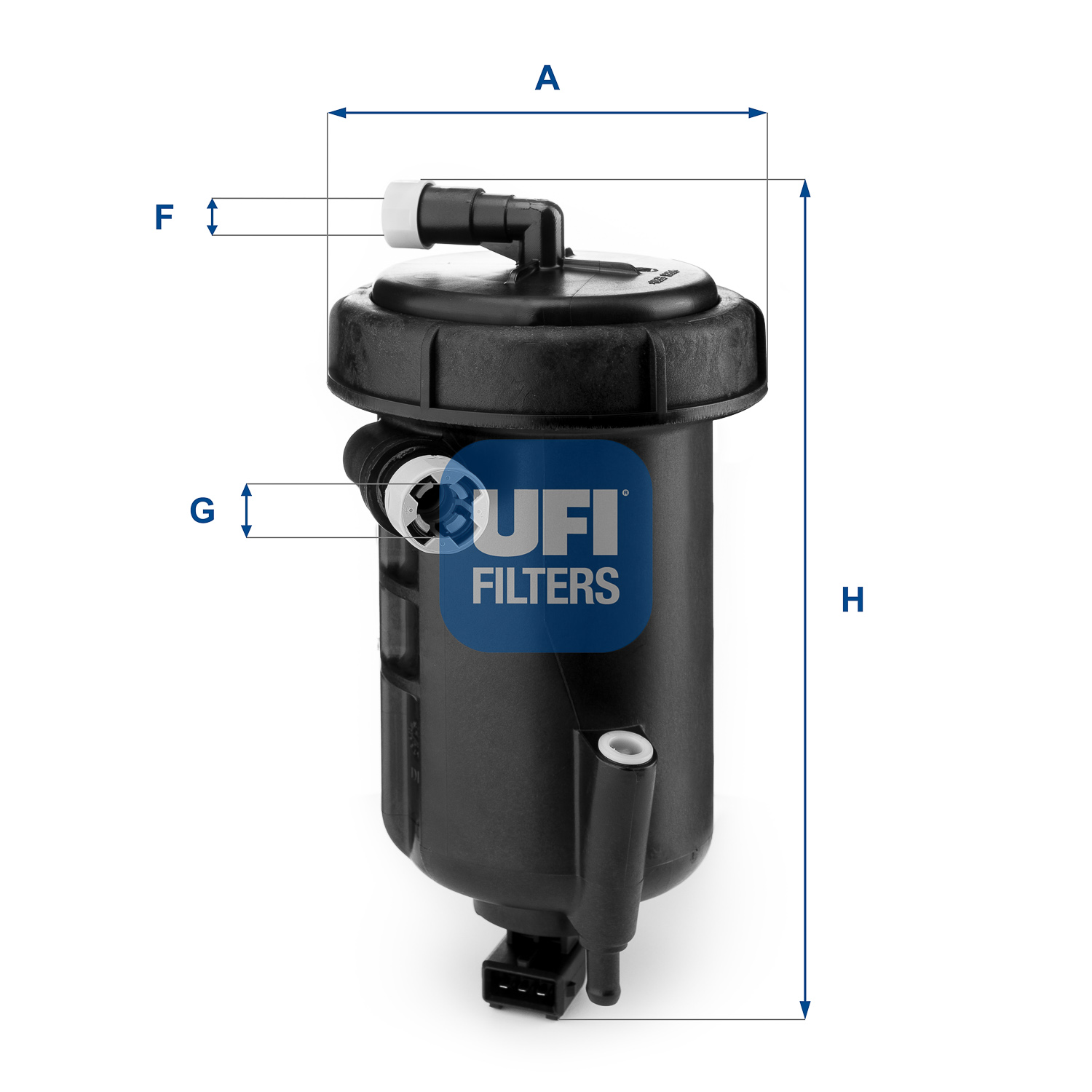 Filtre Diesel UFI 55.175.00 - Haute Performance Pour Fiat Doblò